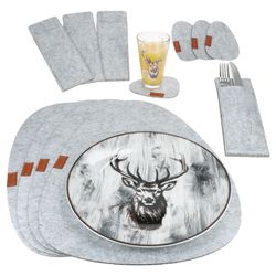 02-641-120-Justus-Brenger-Justinus-Tischset-hellgrau-12ltg-Tischset-Deko.jpg 12tlg ALOIS Tisch-Set hellgrau aus Filz für 4 Personen - 641-120_Bild_2