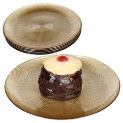01-23108331-HIT-Kairo-gold-Kuchenteller-Glas-6er-Set-Deko.jpg 6er Set Kairo Gold Kuchenteller aus Glas für 6 Personen - 23108331_Bild_1