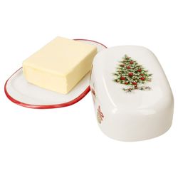 01-15-19-MamboCat-Maestro-Natale-Butterdose-Einzeln-schraeg-offen-01-Butter.jpg Maestro Natale Weihnachten Butterdose mit Deckel aus Keramik - 15/19_Bild_1