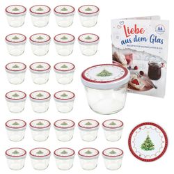 02-00080692-Sturz-TO82-Weihnachtstraum-Deckel-230er-25er-Set.jpg 25er Set Sturzglas 230 ml To 82 Weihnachtstraum Deckel incl. Rezeptheft_Bild_2