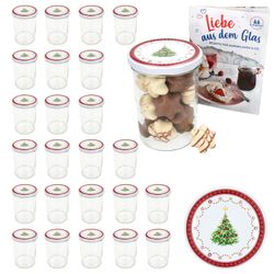01-00080692-Sturz-TO82-Weihnachtstraum-Deckel-435er-25er-Set-Deko.jpg 25er Set Sturzglas 435 ml To 82 Weihnachtstraum Deckel incl. Rezeptheft_Bild_1