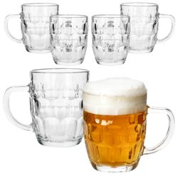 01-67635-Arte-Regal-Vivalto-Dublin-Bierglas-mit-Henkel-520ml-6er-Set-Deko.jpg 4 Liter mit Relief & Henkel aus Glas – 67635_Bild_1