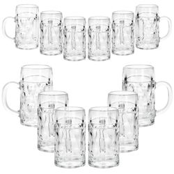 02-13218221S-Borgonovo-Mini-Masskrug-Schnapsglas-4cl-12er-Set.jpg 12er Set Mini-Maßkrug Schnapsglas 4cl aus Glas – 13218221S_Bild_2