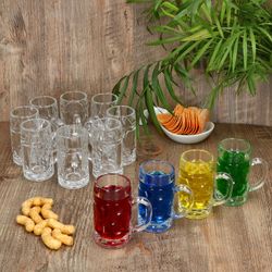 05-13218221S-Borgonovo-Mini-Masskrug-Schnapsglas-4cl-Ambientebild-02-12er.jpg 12er Set Mini-Maßkrug Schnapsglas 4cl aus Glas – 13218221S_Bild_6