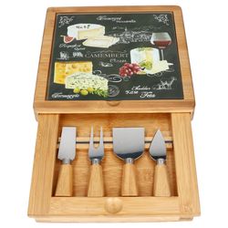 01-R0891-WOCH-Easy-Life-WORLD-OF-CHEESE-Kaeseplatten-Set-mit-Kaesemesser-schraeg-offen-01.jpg WORLD OF CHEESE Käseplatten Set aus Bambus mit 4 Käsemessern - R0891#WOCH_Bild_1