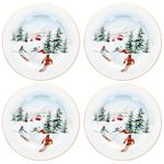 4er Set CHALET Kuchenteller + GESCHENKVERPACKUNG - R0924#CHAL_Bild_1