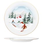 4er Set CHALET Kuchenteller + GESCHENKVERPACKUNG - R0924#CHAL_Bild_3