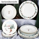 4er Set CHALET Kuchenteller + GESCHENKVERPACKUNG - R0924#CHAL_Bild_5