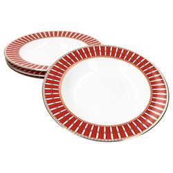 01-R0943-EXPR-Easy-Life-Polar-Express-Suppenteller-21-7cm-4er-Set.jpg 4er Set POLAR TRAIN Suppenteller aus Porzellan - R0943#EXPR_Bild_1