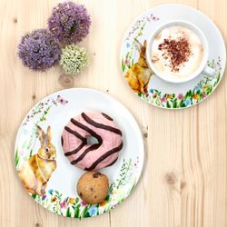 03-163449-MamboCat-Osterfreude-18tlg-Kaffeeservice-Ambientebild-Draufsicht.jpg 18tlg Kaffeeservice OSTERFREUDE Porzellan für 6 Personen_Bild_3