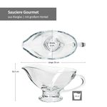 12er Set Sauciere Gourmet aus Glas 310ml - 5145020_Bild_6