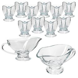 02-5145020-Van-Well-Sauciere-Gourmet-310ml-12er-Set.jpg 12er Set Sauciere Gourmet aus Glas 310ml - 5145020_Bild_2