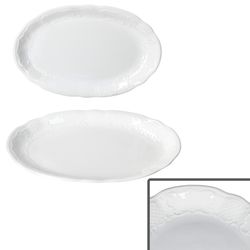 02-Seltmann-Weiden-Salzburg-Platte-oval-28cm-weiss-2er-Set.jpg 2er Set Seltmann Weiden SALZBURG Platte oval 28 cm weiß aus Porzellan _Bild_2
