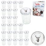 25er Set Sturzglas 435 ml To 82 Alois Hirsch Deckel incl. Rezeptheft_Bild_2
