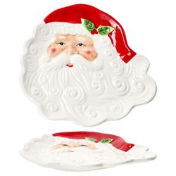04-24306374-HIT-Gebaeckteller-Santa-24x25cm-gesamt.jpg 4er Set Gebäckteller Santa - 24306374_Bild_4