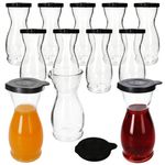 5 Liter geeicht aus Glas mit schwarzem Kunststoff-Deckel - 13172818S_Bild_1