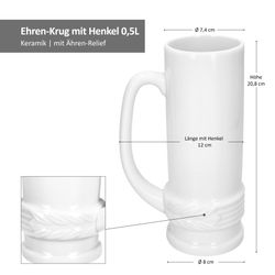 06-Koessinger-Ehrenkrug-weiss-0-5L-Bemassung.jpg 5 Liter Keramik_Bild_7