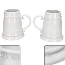 02-Koessinger-Residenzkrug-weiss-2er-Set.jpg 5 Liter konisch Keramik_Bild_2