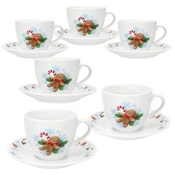 02-162871-MamboCat-Candyman-Kaffeetasse-mit-Untertasse-6er-Set.jpg 6er Set Candyman Kaffeetasse mit Untertasse Porzellan für 6 Personen_Bild_2