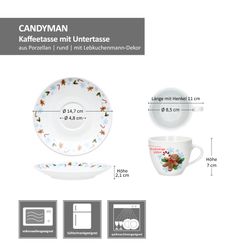 06-162871-MamboCat-Candyman-Kaffeetasse-mit-Untertasse-Bemassung.jpg 6er Set Candyman Kaffeetasse mit Untertasse Porzellan für 6 Personen_Bild_7
