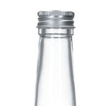 12er Set Geradhalsflasche 1000 ml + Schraubverschluss PP28 Silber_Bild_2