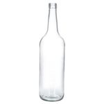 12er Set Geradhalsflasche 1000 ml + Schraubverschluss PP28 Silber_Bild_5
