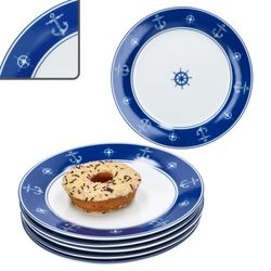 01-163588-MamboCat-Ahoi-Kuchenteller-6er-Set-Deko.jpg 6er Set AHOI Kuchenteller für 6 Personen aus Porzellan_Bild_1