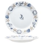6er Set NEPTUN Kuchenteller für 6 Personen aus Porzellan_Bild_4