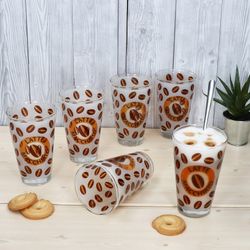05-0806137-747-310-Justinus-Ritzenhoff-Cremona-orange-Style-Art-Ambientebild-6er-02.jpg 12tlg Latte Macchiato Set - 6x CREMONA Gläser orange + 6x STYLE ART Latte Macchiato Löffel - 0806137 & 747-310_Bild_5