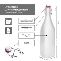 06-Bormioli-Rocco-Swing-Frosted-Flasche-1L-Bemassung1.jpg 6er Set Glasflaschen Serie Swing Frosted mit Bügelverschluss 1L_Bild_6