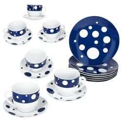 01-163158-3-4-5-MamboCat-PULA-DUNKELBLAU-18tlg-Kaffeeservice.jpg 18tlg Kaffeeservice PULA DUNKELBLAU Porzellan für 6 Personen_Bild_1