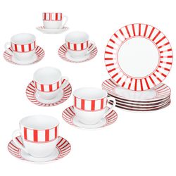 01-163163-3-4-5-MamboCat-SPLIT-ROT-18tlg-Kaffeeservice.jpg 18tlg Kaffeeservice SPLIT ROT Porzellan für 6 Personen_Bild_1