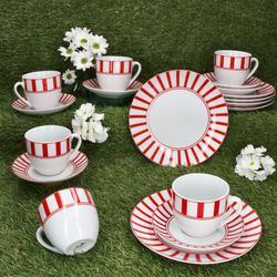 02-163163-3-4-5-MamboCat-SPLIT-ROT-18tlg-Kaffeeservice-Ambientebild.jpg 18tlg Kaffeeservice SPLIT ROT Porzellan für 6 Personen_Bild_2