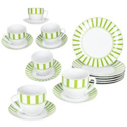 01-163160-3-4-5-MamboCat-SPLIT-GRueN-18tlg-Kaffeeservice.jpg 18tlg Kaffeeservice SPLIT GRÜN Porzellan für 6 Personen_Bild_1