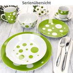 12tlg Tafelservice PULA GRÜN Porzellan für 6 Personen_Bild_6