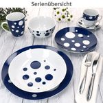 12tlg Tafelservice PULA DUNKELBLAU Porzellan für 6 Personen_Bild_6