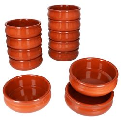 02-99514-Arte-Regal-Berlin-Cazuela-bauchig-18cm-12er-Set.jpg 12er Set Cazuela Tonschale Berlin bauchig 18cm - 99514_Bild_2