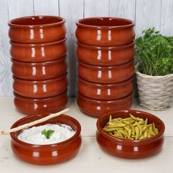 03-99514-Arte-Regal-Berlin-Cazuela-bauchig-18cm-Ambientebild-12er.jpg 12er Set Cazuela Tonschale Berlin bauchig 18cm - 99514_Bild_3