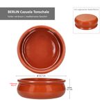 12er Set Cazuela Tonschale Berlin bauchig 15cm - 99515_Bild_5