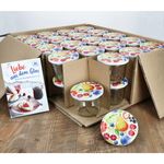 40er Set Sturzglas 230 ml To 82 Comic-Obst Deckel incl. Rezeptheft_Bild_7