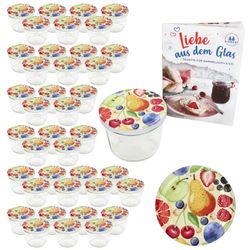 02-00082292-Sturz-TO82-Comic-Obst-Deckel-past-230er-40er-Set.jpg 40er Set Sturzglas 230 ml To 82 Comic-Obst Deckel incl. Rezeptheft_Bild_2