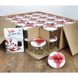 00082294-Sturz-TO82-Geschenk-Deckel-past-230er-Karton-mit-Heft.jpg 40er Set Sturzglas 230 ml To 82 Geschenk-Deckel incl. Rezeptheft_Bild_7