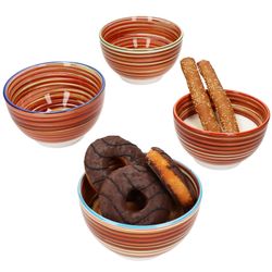 01-24325713-HIT-LINEA-Mueslischalen-4er-Set-Deko.jpg 4er Set LINEA Müslischalen für 4 Personen aus Steingut - 24325713_Bild_1