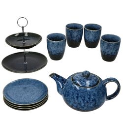 02-24303276-HIT-Scones-Blau-10tlg-Teeset.jpg 4x Becher & 4x Teller - 24303276_Bild_2