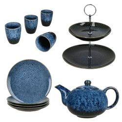 04-24303276-HIT-Scones-Blau-alle-Teile.jpg 4x Becher & 4x Teller - 24303276_Bild_4
