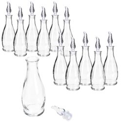 02-13249022S-Borgonovo-Olli-Essig-und-Oel-Flasche-12er-Set.jpg 12er Set OLLI Essig- & Öl-Flaschen mit Ausgießer - 13249022S_Bild_2