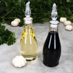 03-13249022S-Borgonovo-Olli-Essig-und-Oel-Flasche-Ambientebild-04.jpg 12er Set OLLI Essig- & Öl-Flaschen mit Ausgießer - 13249022S_Bild_3