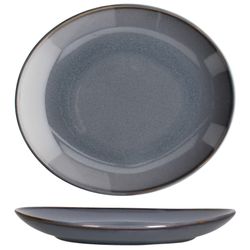 04-582711-Maeser-NATURAL-Kuchenteller.jpg 6er Set Kuchenteller NATURAL dunkelblau für 6 Personen aus Steingut - 582711_Bild_4