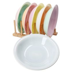 01-24326233-HIT-Pastello-Suppenteller-6er-Set-01.jpg 6er Set PASTELLO Suppenteller für 6 Personen aus Steingut - 24326233_Bild_1