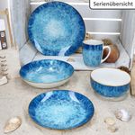 12tlg Tafelservice MARINA für 6 Personen aus Porzellan - 24324278 + 24324286_Bild_6